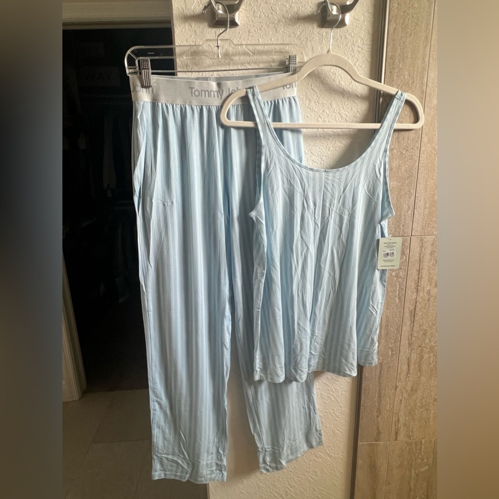 Tommy John Women's Second Skin Sleep Tank & Pant Set (Brand New)